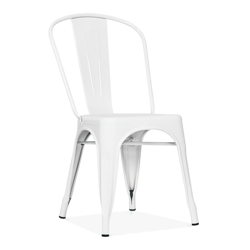 Chaise d'appoint Sutliff, Blanc
