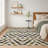 Machine Washable Indoor/Outdoor Chantille Tribal Rug-1207110193-1207110195