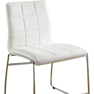 Gulbasha Tufted Upholstered Back Side Chair Dining Chair -  Orren Ellis, 838EEE92E0864D5FB0F2F0B243C29C6C