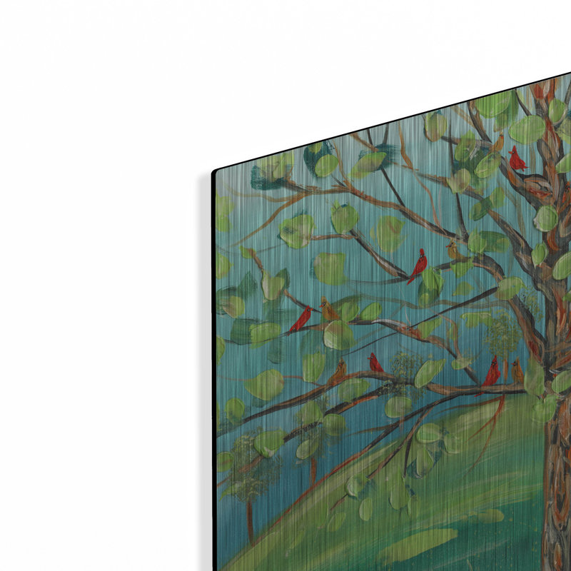 «Family Tree» par Estelle Grengs, H 24 po x l 24 po