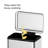 12 Gallon / 45L Rectangular Step Kitchen Trash Can with Soft-Close Lid-132638422