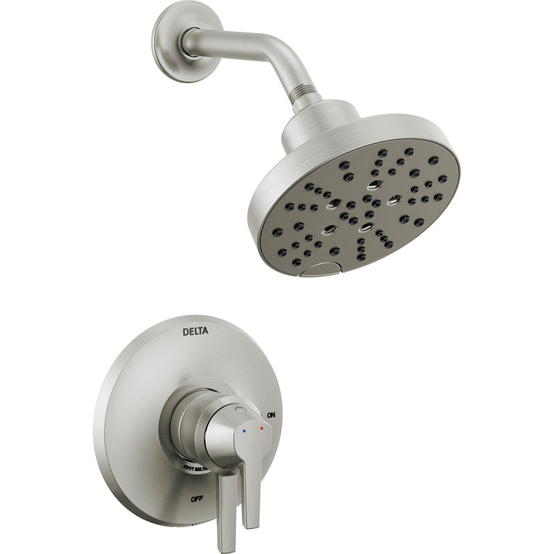 Robinet de douche Galeon, Lumicoat inoxydable