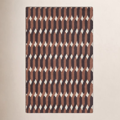 Woodcliff Hand Tufted Wool Brown Rug