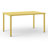 59"×35.4" Outdoor Metal Rectangular Dining Table-2022402266