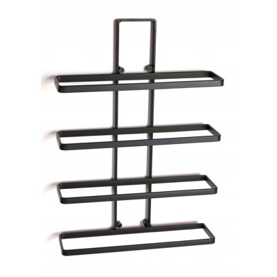 Calcidon Wine Bottle Rack Black