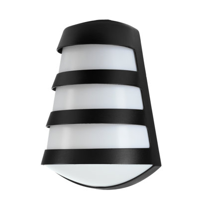Gaskin Black 28.5cm H Outdoor Bulkhead Light
