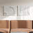 2 Pieces Japandi Abstract Wall Decor For Living Room 3D Hanging Art In White-143208490