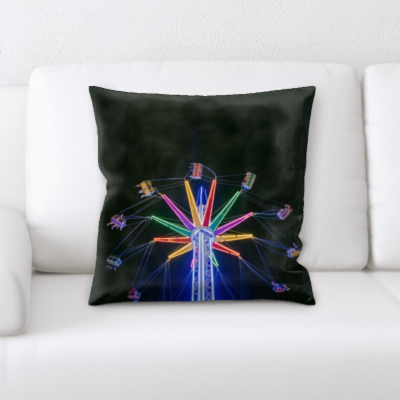 Microsuede Throw Pillow