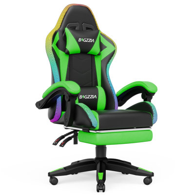Fauteuil de jeu Bluetooth à DEL