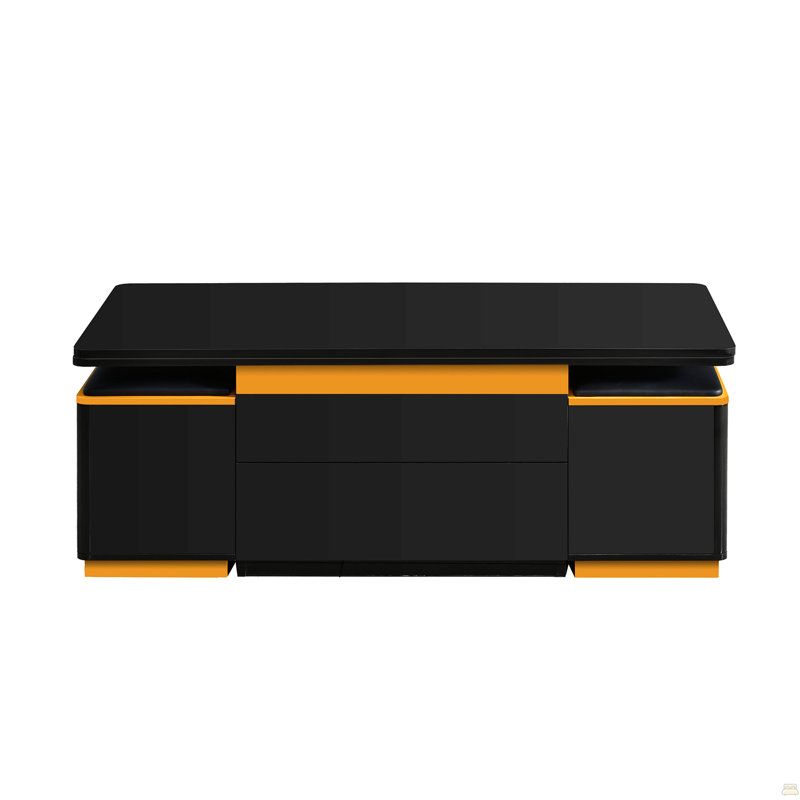 Table basse à plateau relevable avec tabourets de rangement, table centrale avec plateau pliable, table basse réglable multifonctionnelle