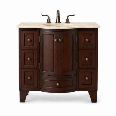 Meuble-lavabo simple 40 po x 22 po x 36 po