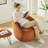 Upholstered Accent Chair, Indoor Swivel Chair-116819164