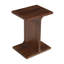 Table d'appoint moderne en bois massif Gundars-106716039