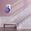 Décoration murale paon non encadrée 12 po x 18 po