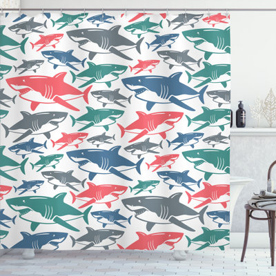 Irmuun Shower Curtain with Hooks Included