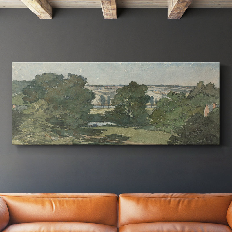 Série paysage - MLI - Toile tendue avec châssis - Prêt à accrocher, H 12 po x l 30 po