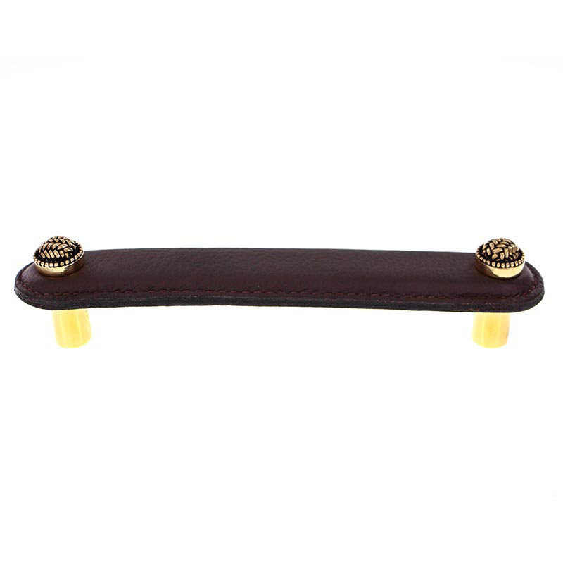 Cestino Bar Pull, Antique Gold