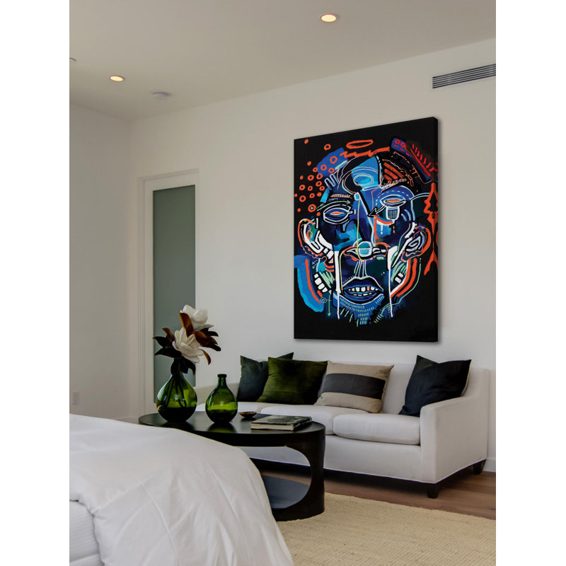 " Night Face " by Josh Ruggs, 45" H x 30" W