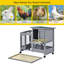 Linneus Weather Resistant Rabbit Hutch