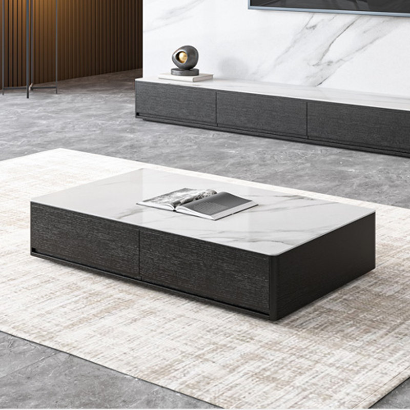 Table basse Rock Top, 14.17" H x 47.24" W x 23.62" D