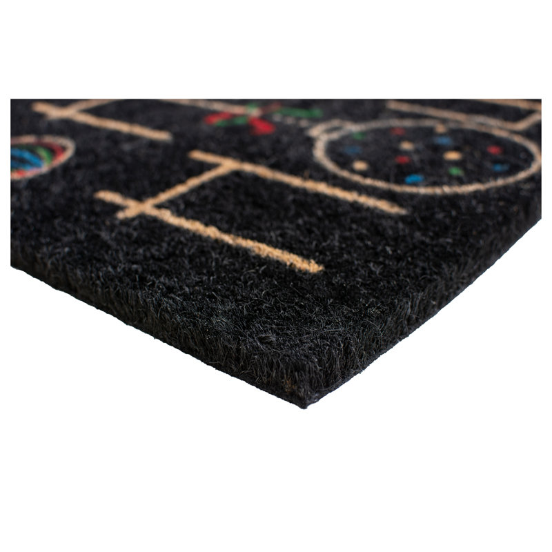 Floinn Non-Slip Christmas Outdoor Doormat, 17" x 29"