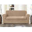 Housse de canapé en jacquard 2 pièces, housse extensible en polyester spandex pour le salon, protection facile à installer et lavable (canapé, kaki)-1838176923-1838177002