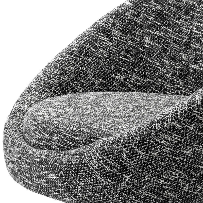 O'Neill Upholstered Dining Chair, Cambon Black
