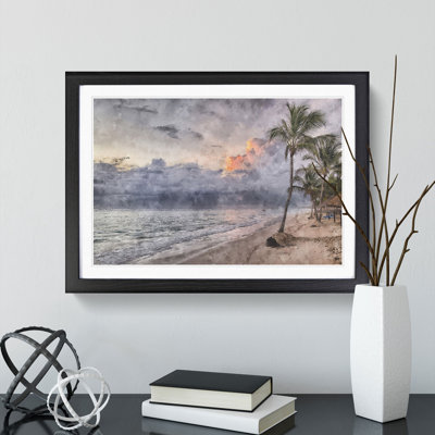 Dominican Republic Beach - Picture Frame Painting