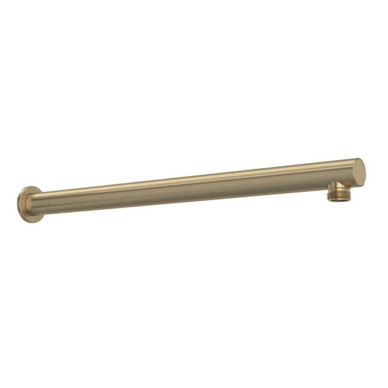 Tenerife™ 15 23/32" Reach Wall Mount Shower Arm, Antique Gold