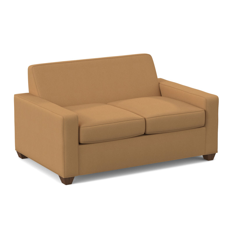 Avery 72" Square Arm Sofa, Montana Walnut, Dillon Luggage
