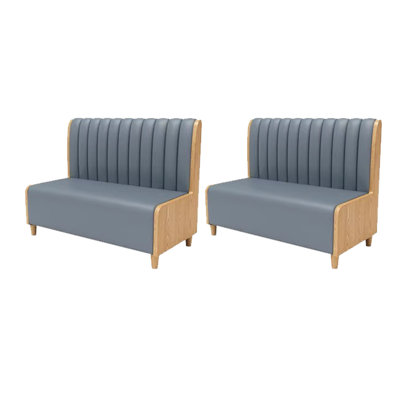 Banc rembourré en similicuir Modern Modern
