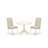 Karmakar Rubberwood Solid Wood Dining Set-632688453-632688448-632688449
