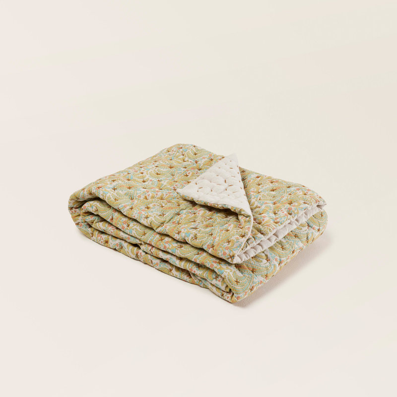 Abstract Blanket, Yellow