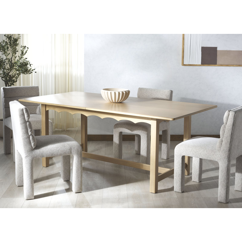 Rhylee Extendable Dining Table, Black