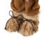 Debout père noël Faux Fur Figurine-33118999