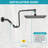 Rain Adjustable Shower Head 2.0 GPM GPM-86003579