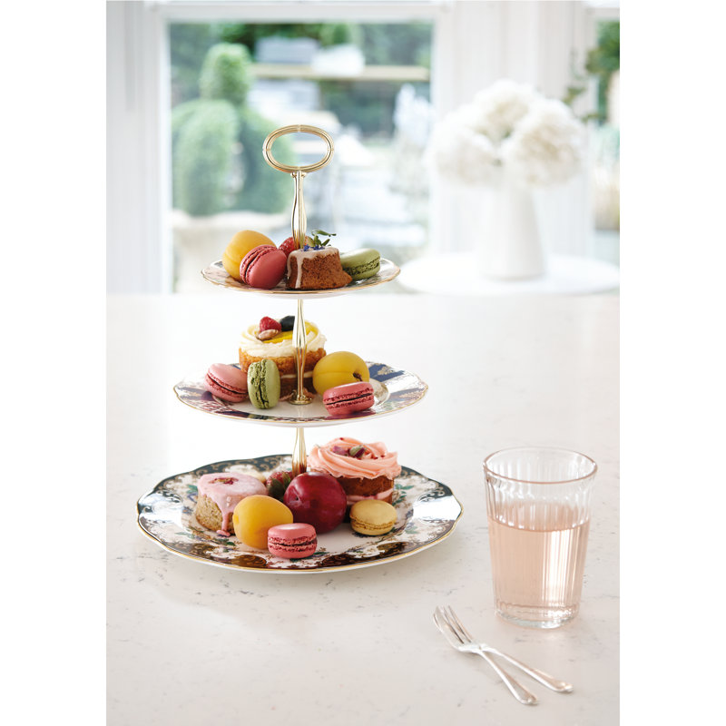 100 Years of Royal Albert - 3 Tier Cake Stand