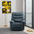 Sapphire Blue Top Grain Leather selected
