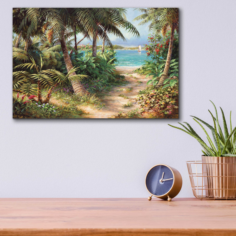 Bahama Sail par ArtFronckowiak - impression sans cadre, L 16 po x H 12 po