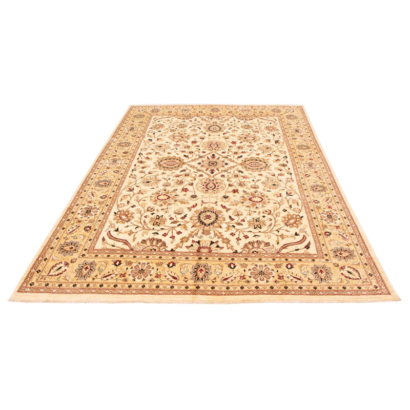 Tapis crème Chobi Finest 9 pi 9 po x 13 pi 8 po