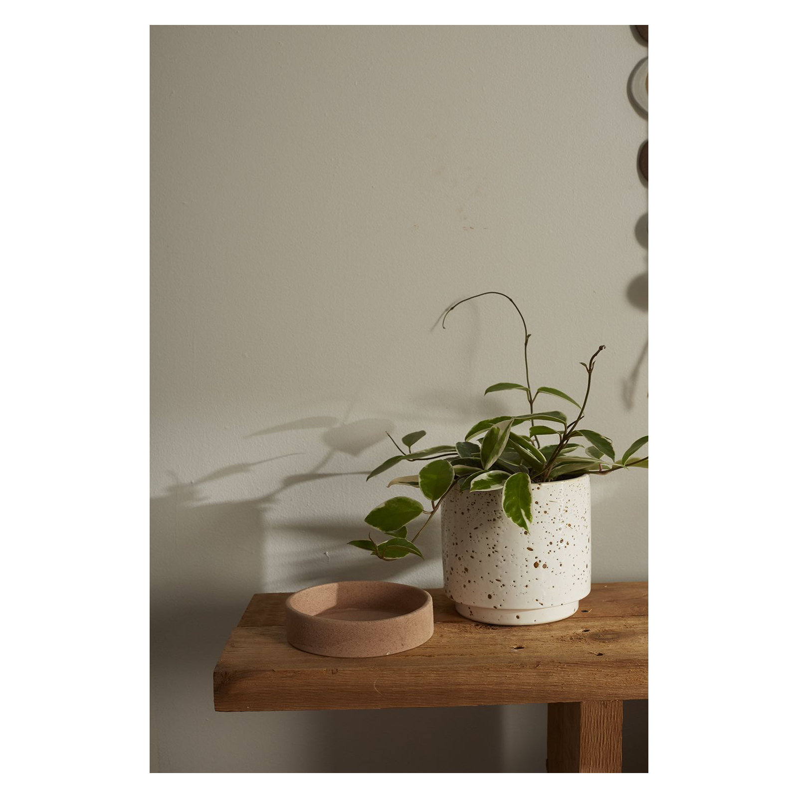 Kaesha Handmade Ceramic Pot Planter, 6.75" H x 6.5" W x 6.5" D