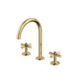 Modelle Widespread Lavatory Faucet With C-Spout