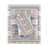 Rayures bleues / beiges est en rupture de stock