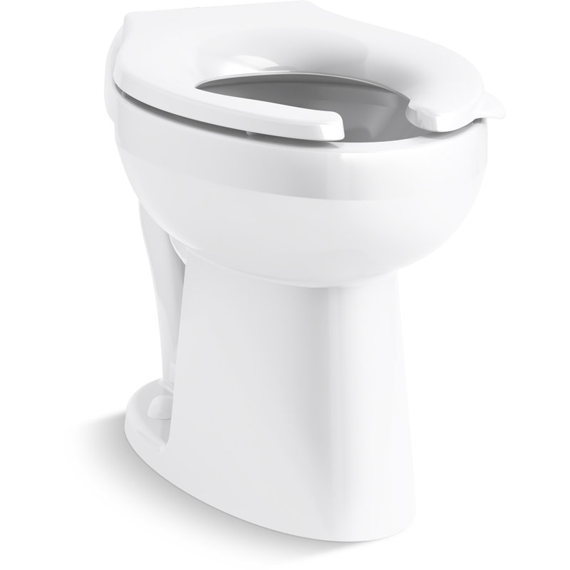 Rear Spud Antimicrobial Flushometer Bowl