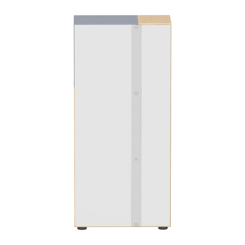 Lakecia Bathroom Cabinet, Light Oak/Grey