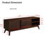 Meuble télé 59 po Mid-Century Rattan Modern-1623448230
