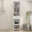 Armoire autoportante polyvalente à double porte pour différents espaces-1452603653