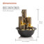 Euan Indoor Table Top Fountain
