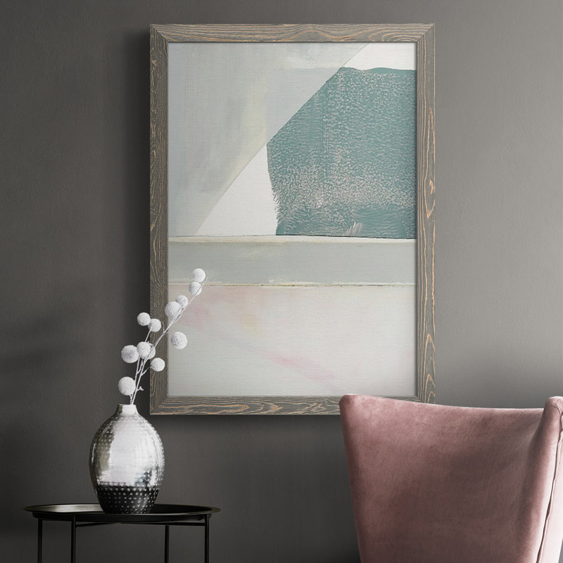 Rafaela Couturier II, reproduction d'art sur toile, H 37,5 po x l 27,5 po x P 1 po, Encadré gris