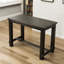 Telsha 6 - Person Solid Wood Top Four Leg Dining Set-1539110064